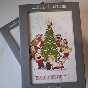 Hallmark Peanuts Christmas Tree Cards 2-Boxes NWT